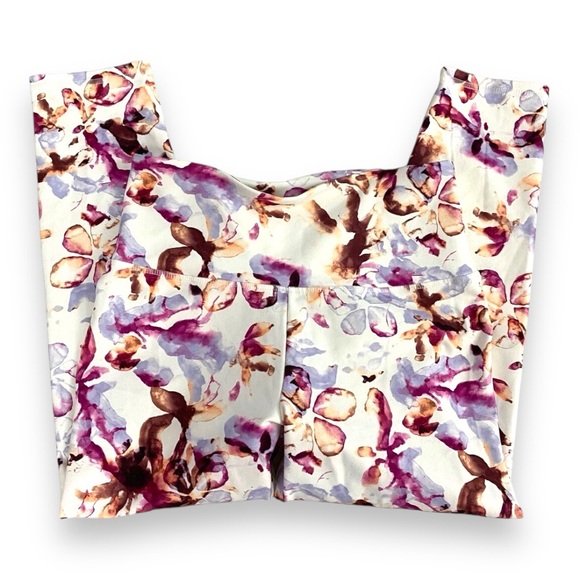 BALANCE COLLECTION | YOGA LEGGING |WATERCOLOR MULTI-FLORAL | SIZE S (34-36) NWT - Picture 3 of 6